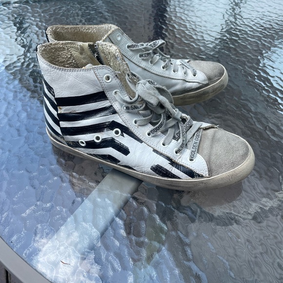 Golden Goose Shoes - Golden Goose High Sneakers Authentic 9.5
